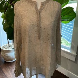 a.n.a Blouse Size Large